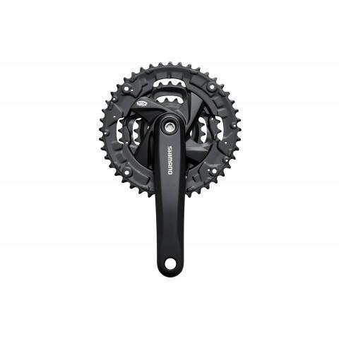 SHIMANO Pédalier 9v FC-M371 2014 Carré 22/32/44 175mm Noir EFCM371E422XL