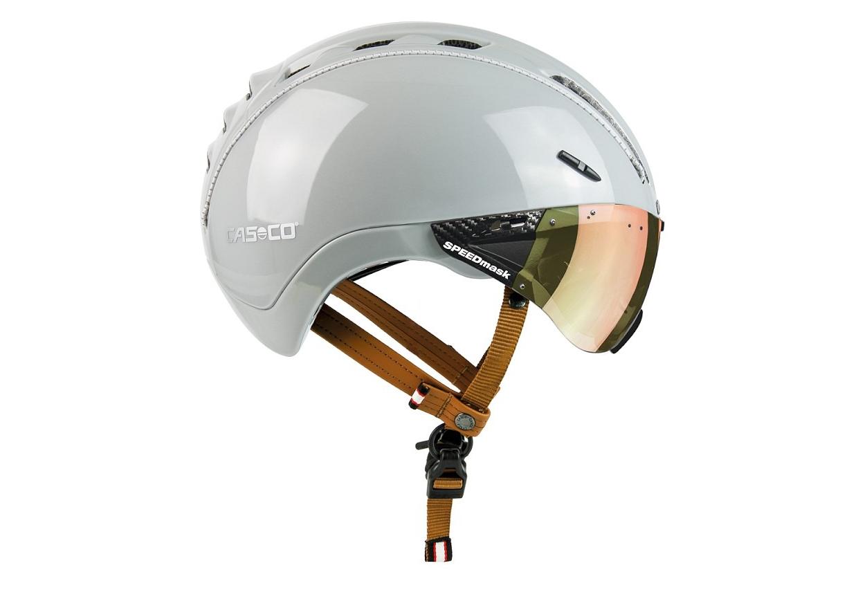 Casco roadster plus gris brillant