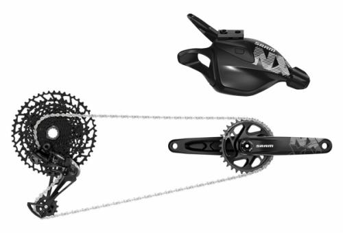 GROUPE COMPLET SRAM NX EAGLE 12V DUB (SANS BOÎTIER)